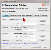 presentation pointer software